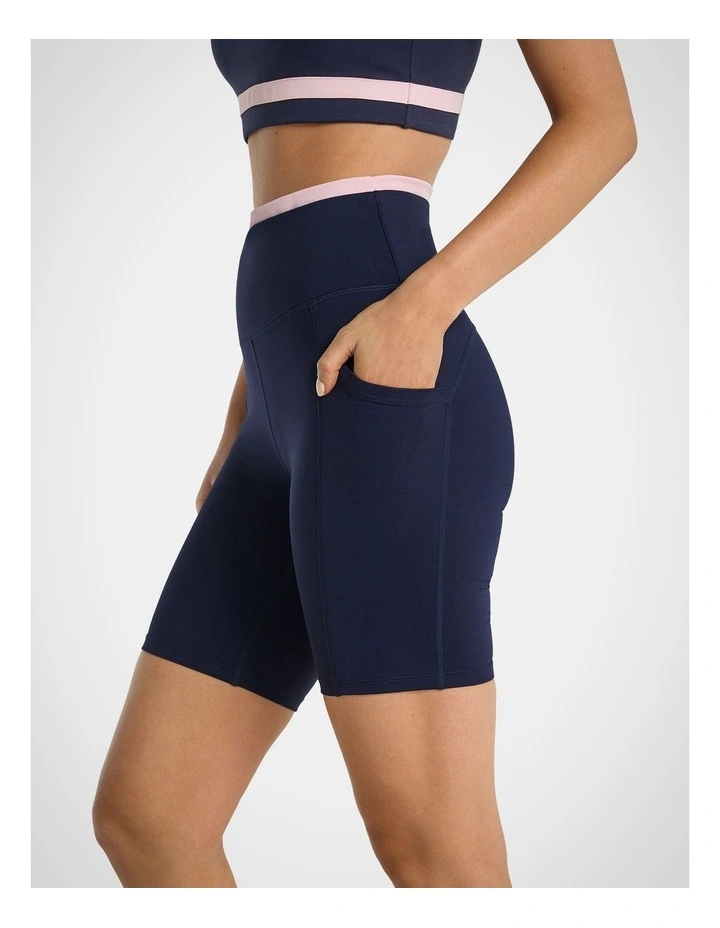 Luxesoft Quad Bike Shorts in Blocked