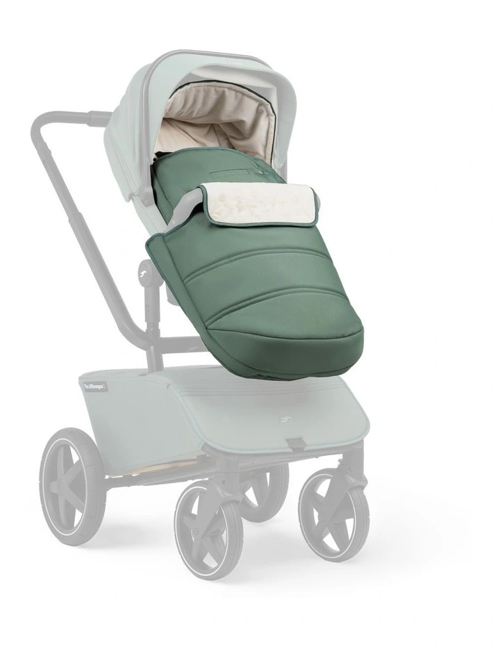 Foot Muff Pram in Pine