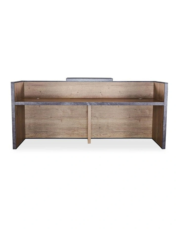 Dewitt Reception Desk 2.4m Tobacco