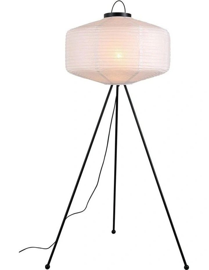 Seren Tripod Floor Lamp in White