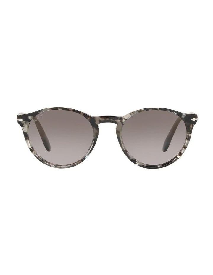 PO3092SM Grey Polarised Sunglasses