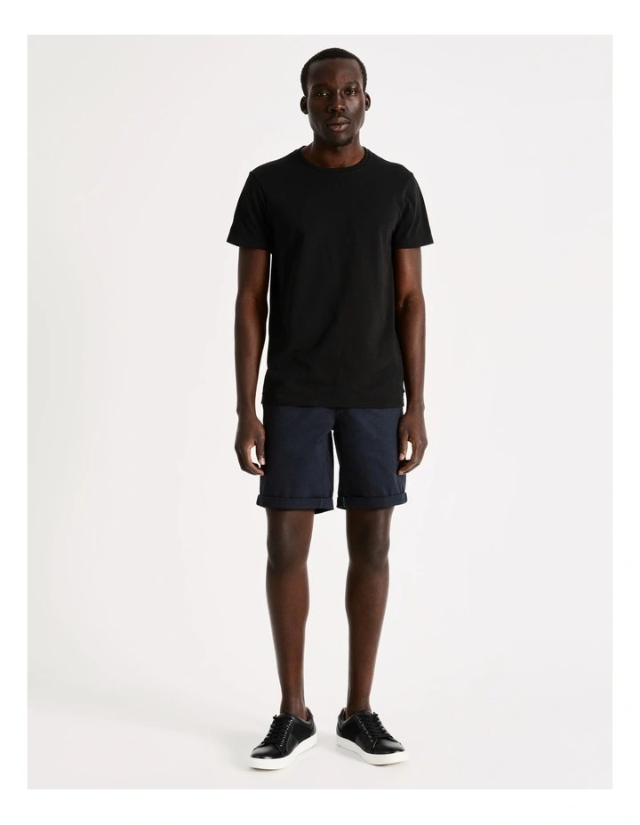 Boston Chino Short in Navy