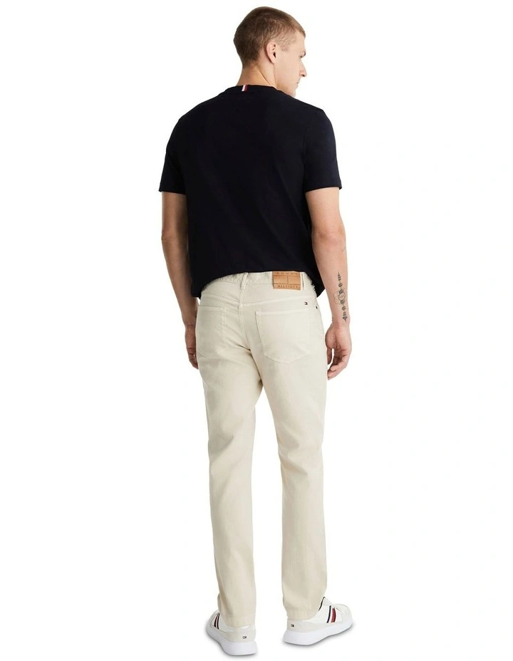 5 Pocket Denton Structure Pant in Beige