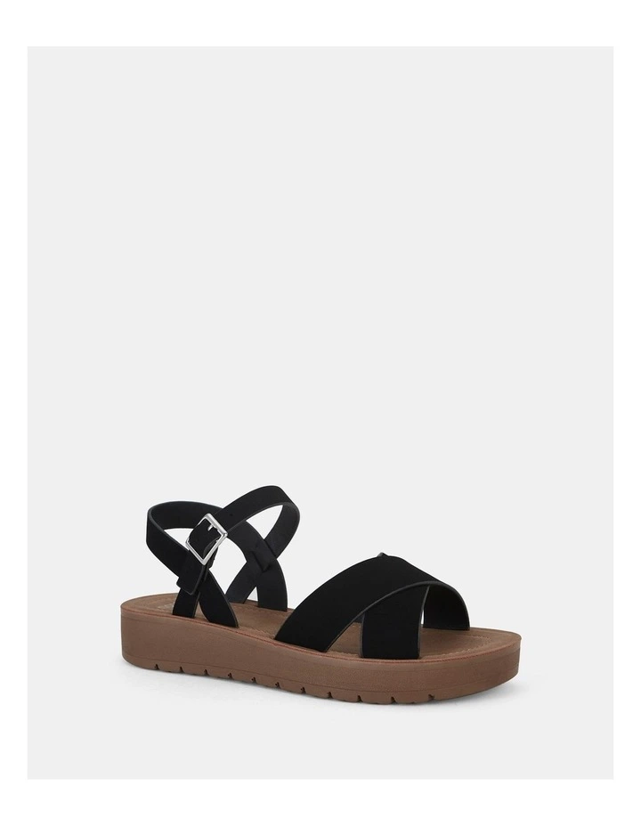 Trapani Sandals in Black