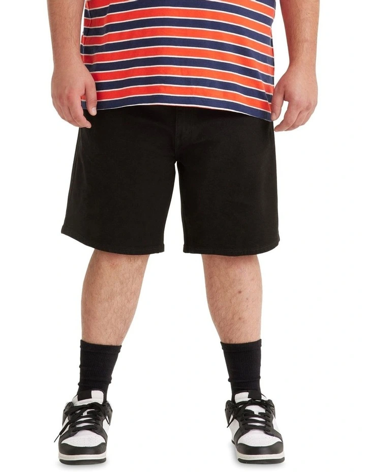 Standard Shorts in Steel Black