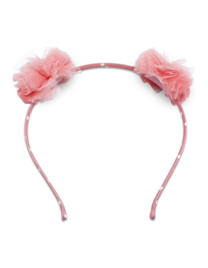 Pom Pom Spot Headband in Multi