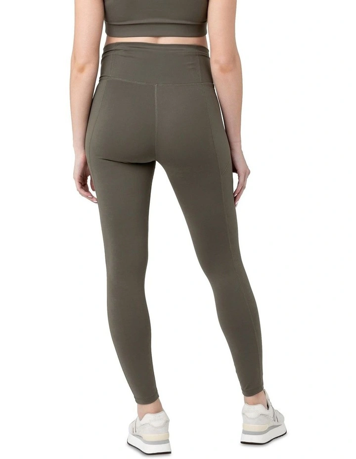Tempo Legging in Khaki