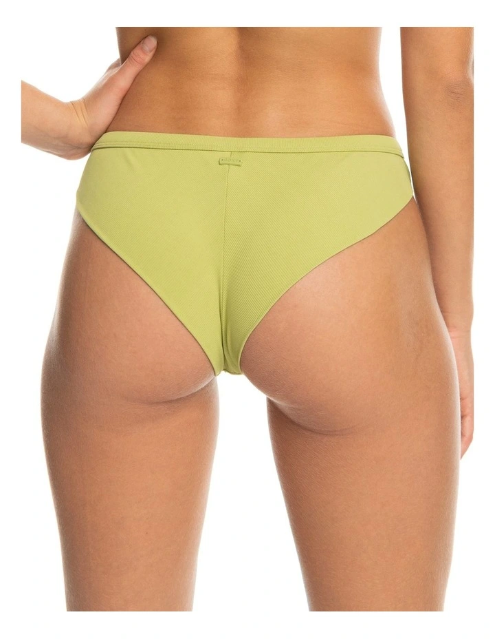 Pro The Snap Turn Cheeky Bikini Bottoms in Fern