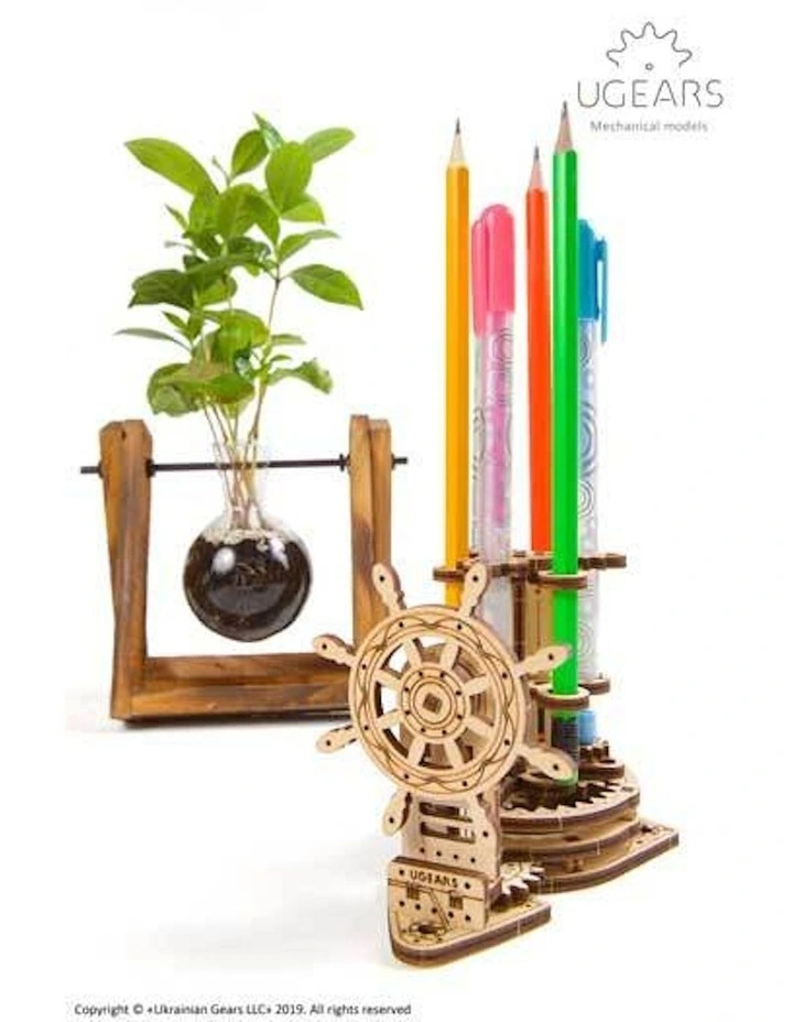 Wheel Organiser 51 Piece Wooden 3D Puzzle