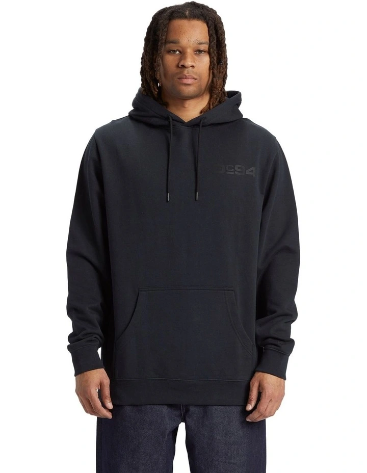 1994 Pullover Hooded Sweatshirt in Black