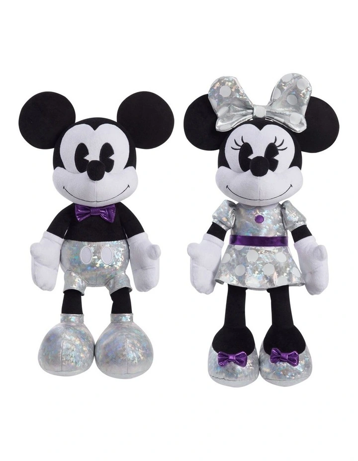 D100 Mickey Or Minnie Mouse Plush Toy 19 Inch Assortment
