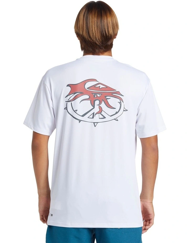 Mix Session Short Sleeve Surf T-shirt in Birch
