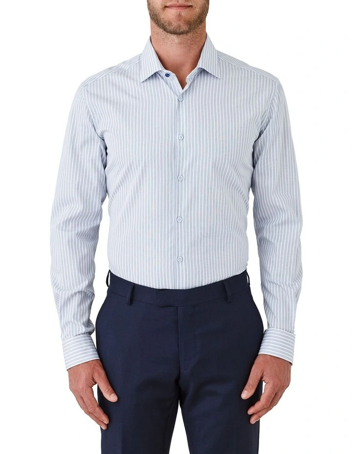 Motion Slim Fit Shirt in Sky