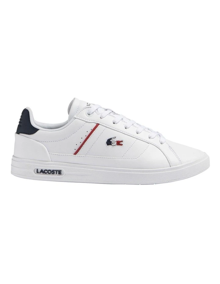 Europa Pro Tri Sneakers in White/Navy