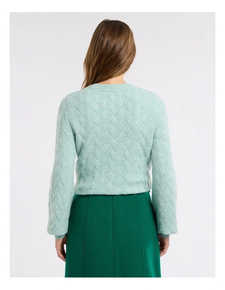 Florentine Jumper in Mint