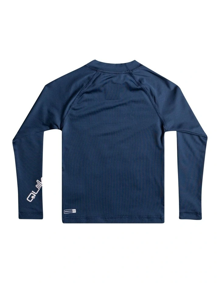 All Time Long Sleeve Upf 50 Rash Vest Navy