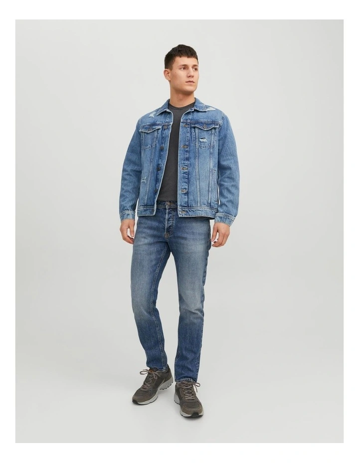 Jean Jacket Mf 611 in Blue Denim