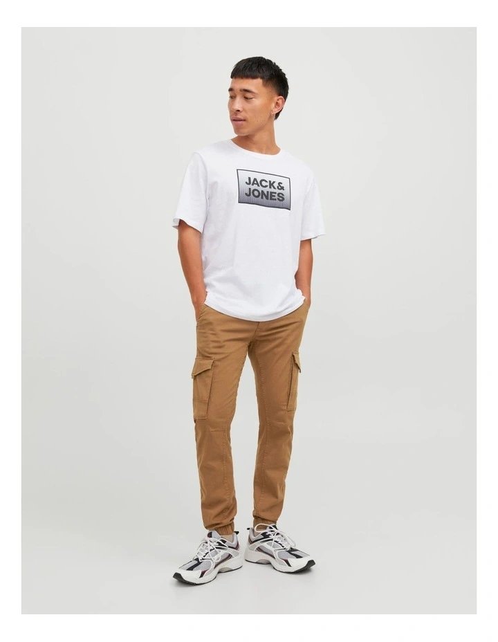 Paul Flake Organic Cotton Cargo Pants in Rubber