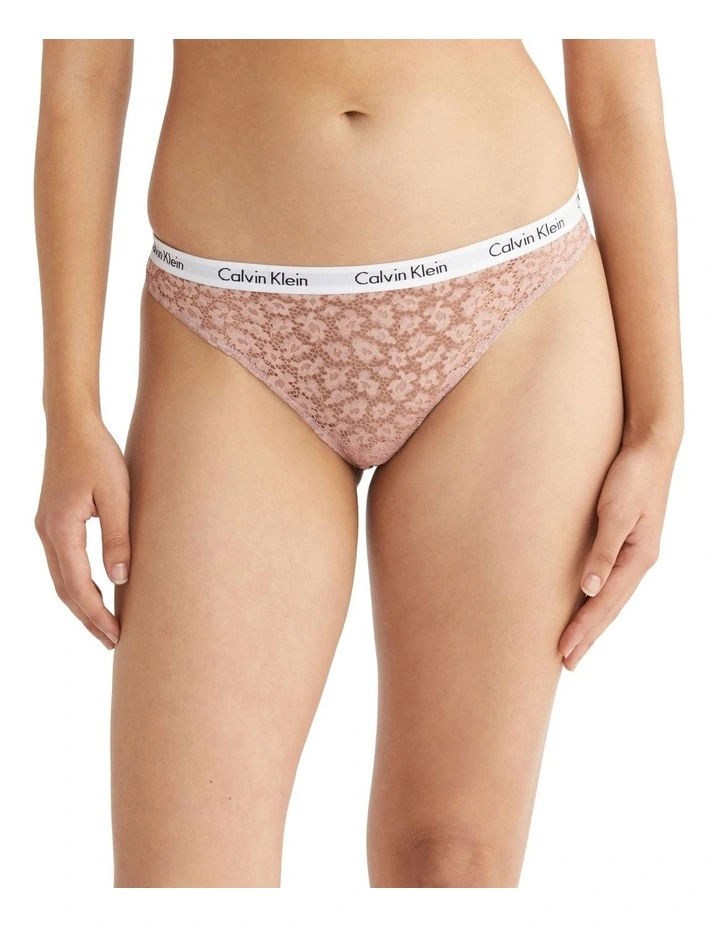 Carousel With Lace Brazilian in Pink