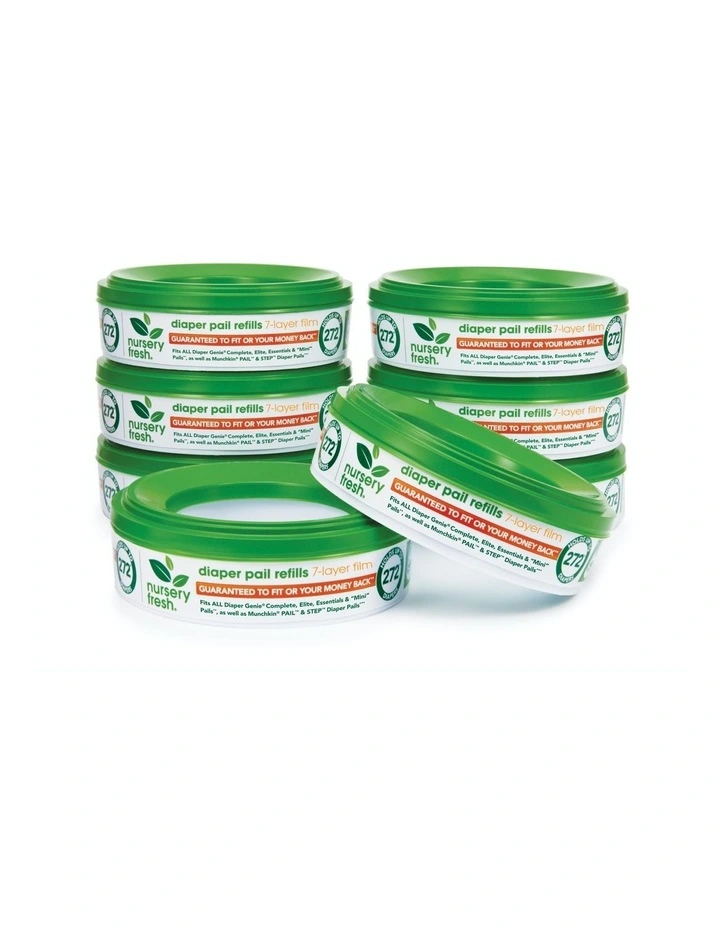Nursery Fresh Diaper Pail Refills 8 Pack