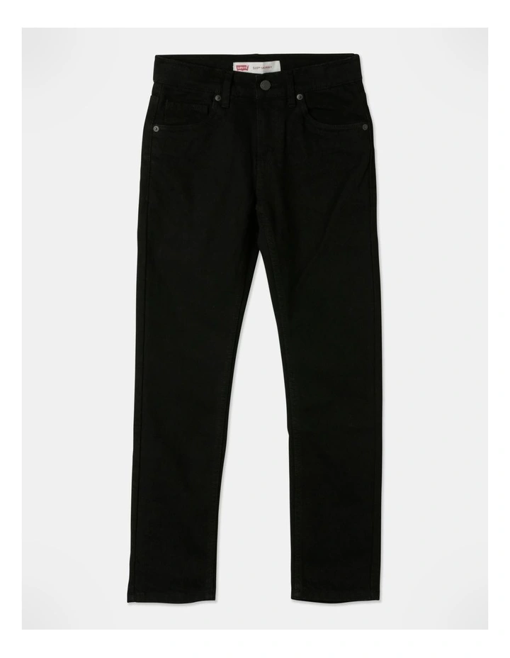 Boys 510 Skinny Fit Jeans in Black