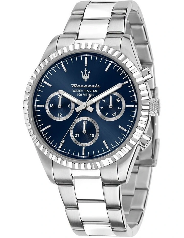 Competizione Stainless Steel Chronograph Watch 43mm in Silver