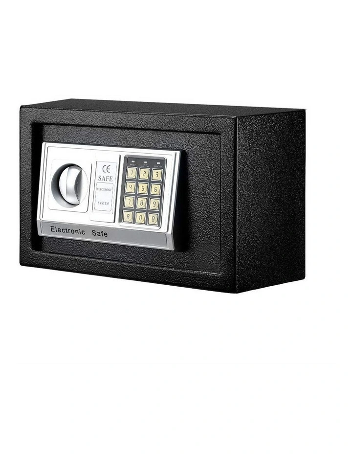 Electronic Digital Security Box 8.5L Black
