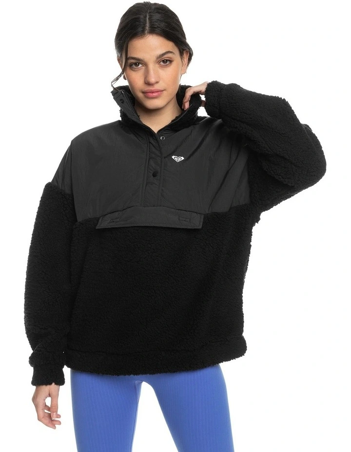 Waves Of Warmth Half-Zip Fleece in Anthracite