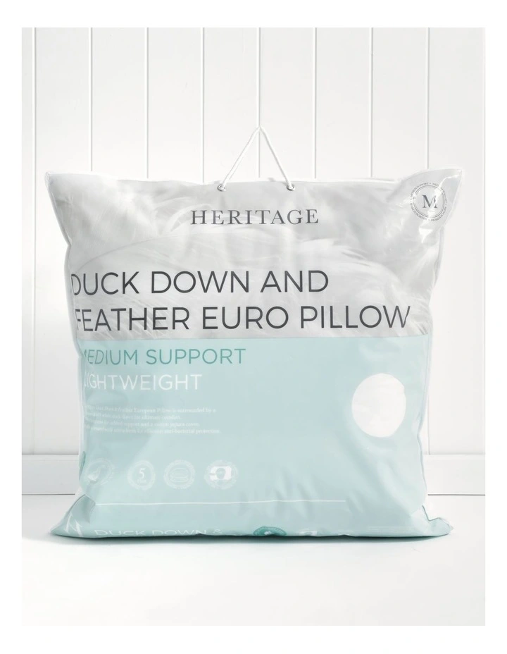 Duck Down and Feather Euro Pillow