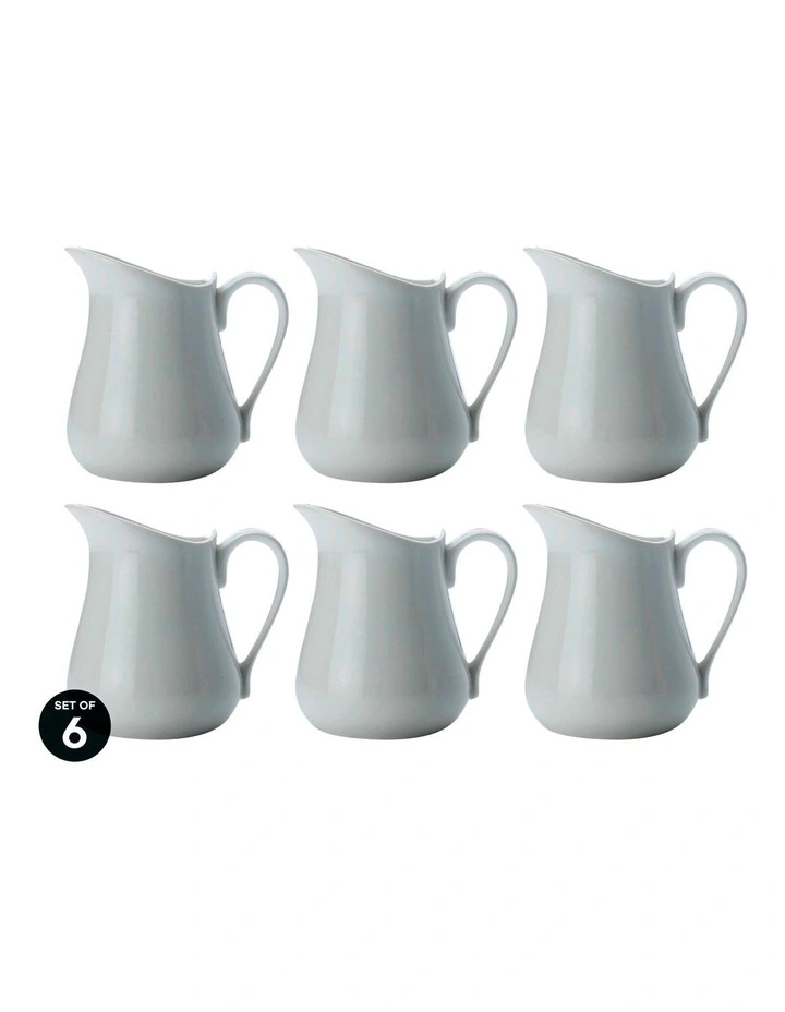 White Basics Milk Jug 320ML Set of 6