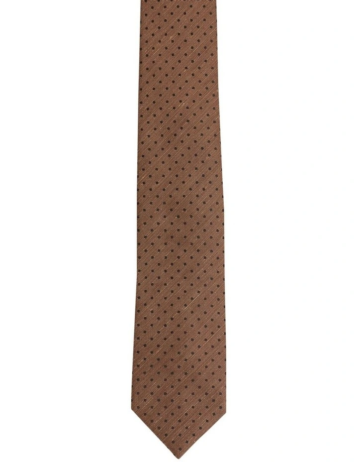 Golden Spot Tie in Gold