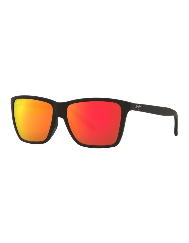 Cruzem Black Polarised Sunglasses