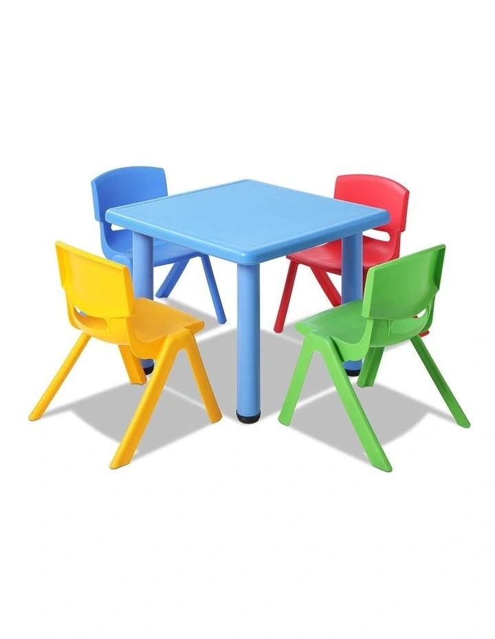 5 Piece Kids Table and Chair Set