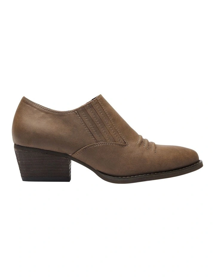 Trick Shoes in Brown Micro