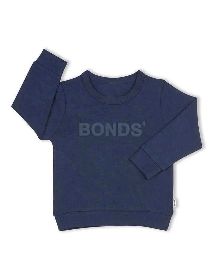 Baby Tech Sweats Pullover in Navy