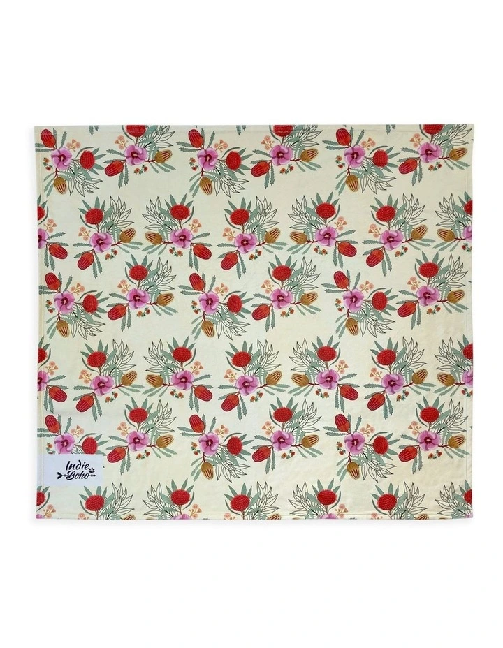 Native Flora Designer Pet Blanket in Multi