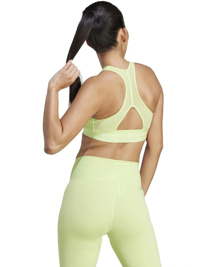Powerreact Training Medium Support Bra in Pulse Lime