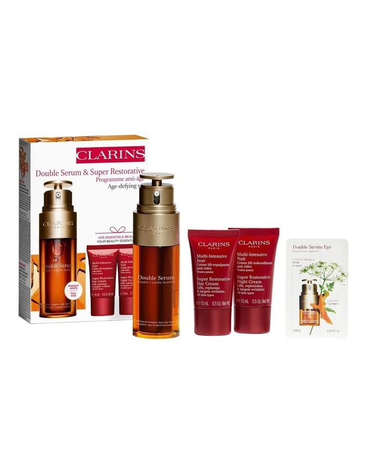 Double Serum 50ml and Super Restorative Set