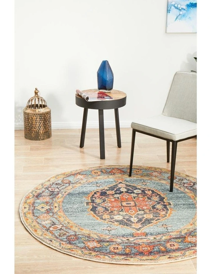 Legacy 862 Round Rug In Rust