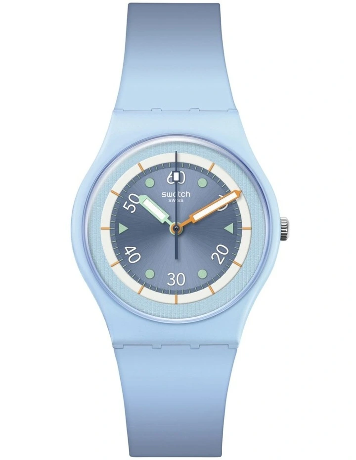 Frozen Waterfall Watch in Blue