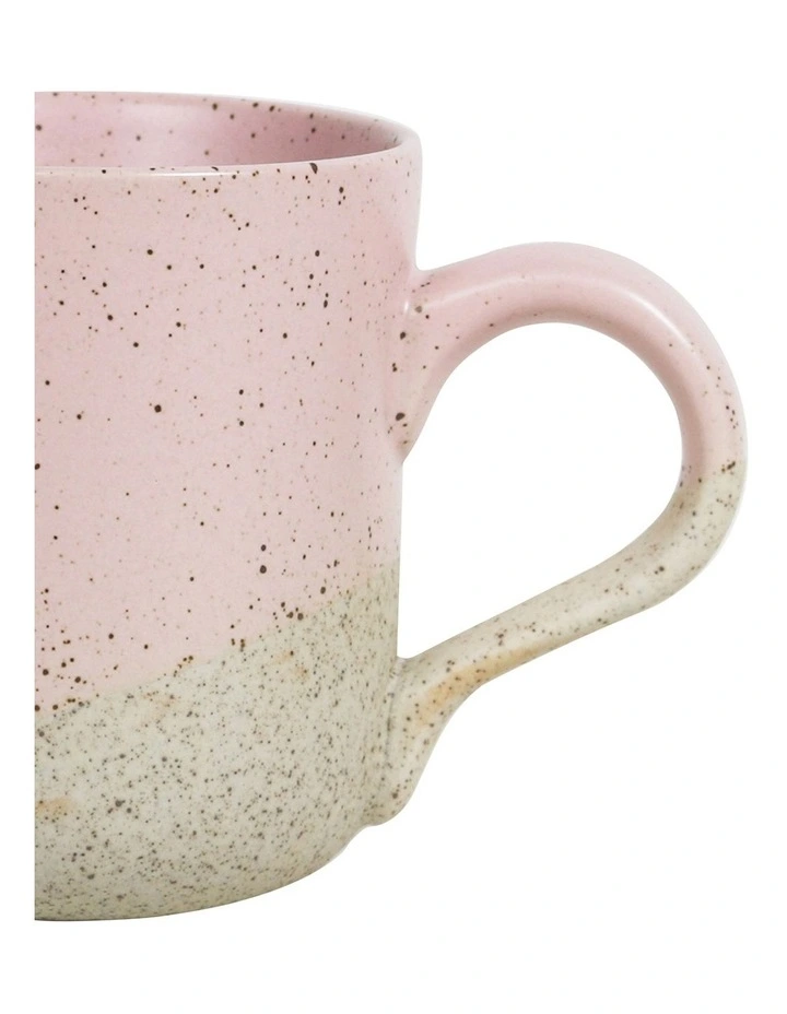 Solace Mug With Reactive Glaze in Pink Clay