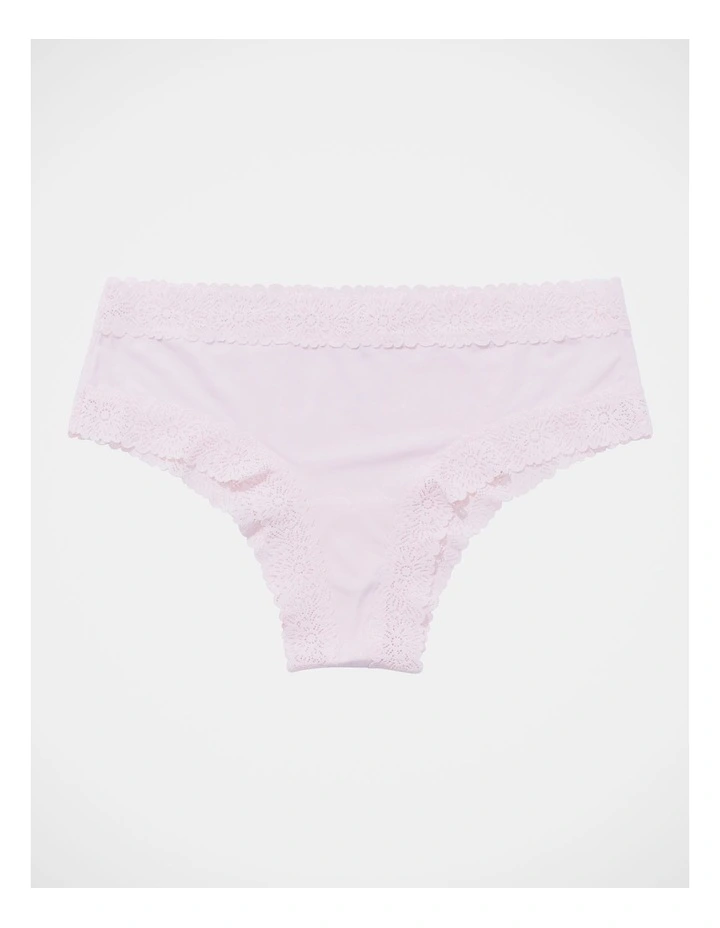 Sunnie Blossom Lace Cheeky Underwear in Pink