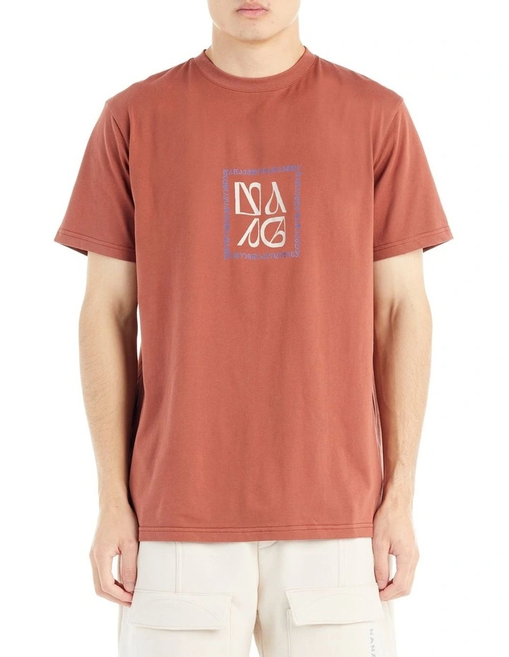 Sunset Tee in Rust