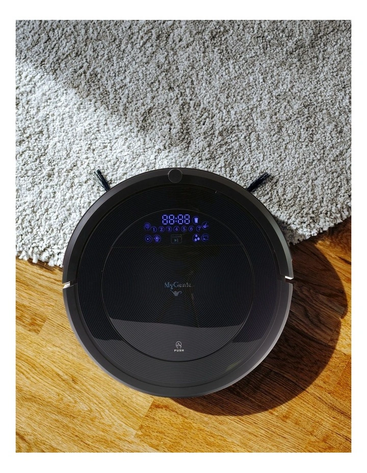 ZX1000 Intelligent Robotic Vacuum in Black