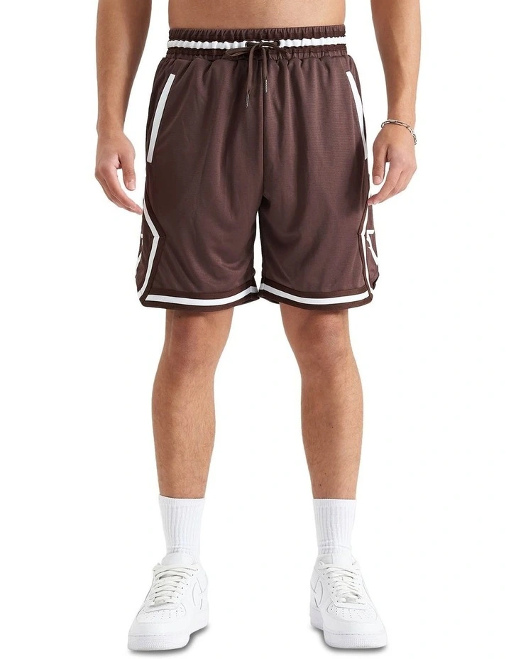 Bishop Basketball Short in Shaved Chocolate
