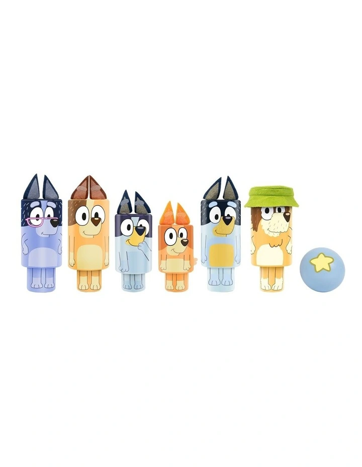 Wooden Character Skittles