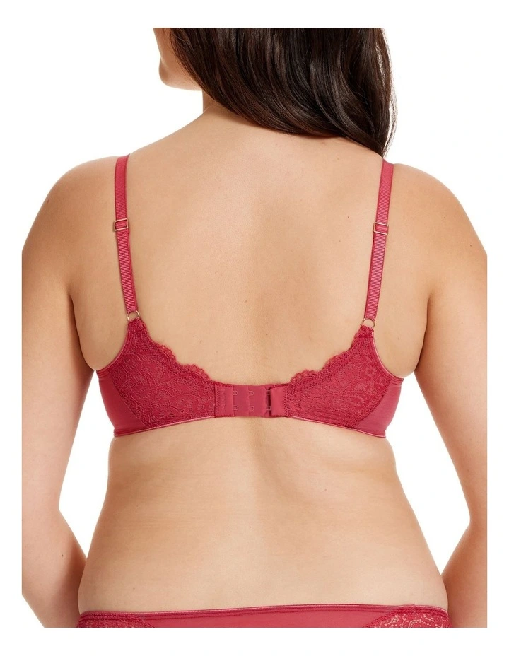 Joy Underwire Bra in Red
