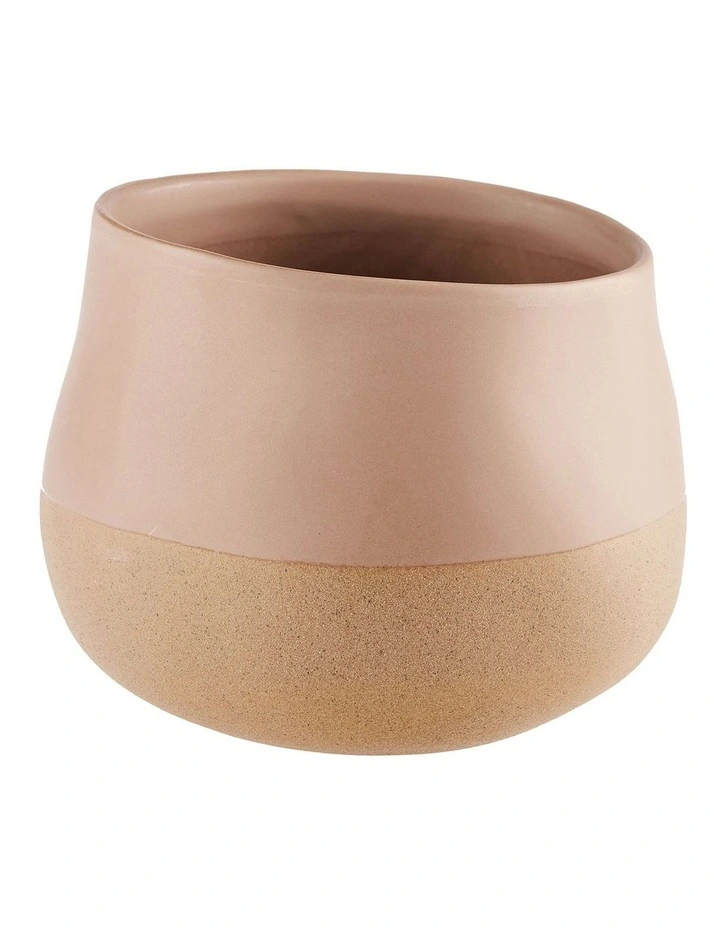 Nakia Planter Pot 18cm In Desert Sand