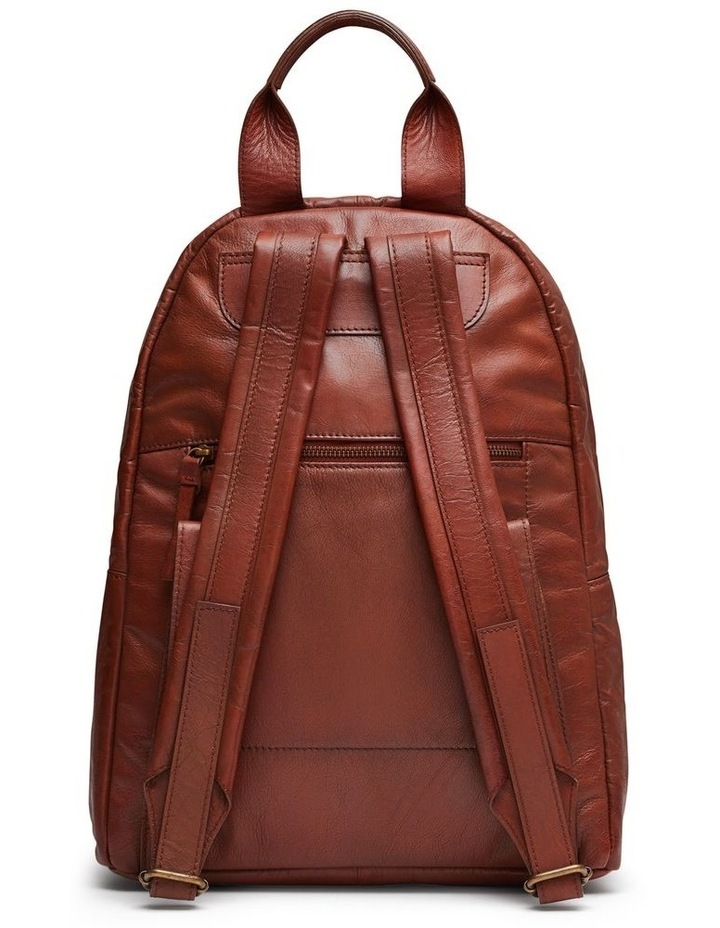 Hugo Leather Backpack in Brown