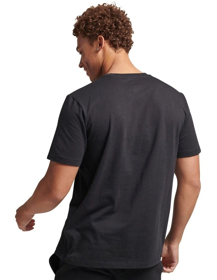 Code Tech Graphic T-Shirt in Black